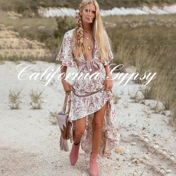 LAST ONE🎉High Low Floral Dress - Picture 14 of 16